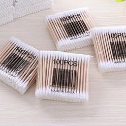 generic 600 Buds Ear Cleaning Buds Wooden Cotton Swabs Eco Friendly Ear Swabs for Removing Ear Wax, Baby Care, Art & Craft etc. 100% Pure Cotton Buds (600 Buds)-picture-21
