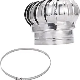 Roof Ventilator 201 Stainless Steel Roof Flue Vent for Chimney Factory 100 mm-picture-68