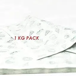 Magic Providers Parchment/Butter Paper Sheets Pack of 1 KG - Eco-Friendly, Oil - Proof Non-Wax Baking Paper | Used in Kitchen, Cake & Cookie, Wrapping Roti/Food Burger, Grilling, Frying, Air Fryer-picture-38