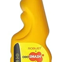 ROBUST Odosmash Pet Area Odour Remover with Refreshing Citrus Fragrance Removes Stains from Urine, Feces, & Vomit | Natural Bio-Enzymatic Formula | Cat Litter Spray | All Pets & All Surfaces | 250 ml image 1