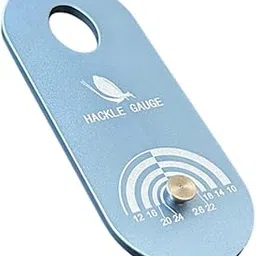 Fly Tying Hackle Gauge Practical Lure Making Lightweight Measuring Tool-picture-11