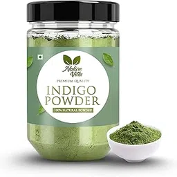 NATURE VILLA Indigo Powder for Hair | 100% Natural Hair Color | Herbal Black Dye | Chemical-Free – Pure Plant-Based Powder for Men & Women (Black, 1kg)-picture-32