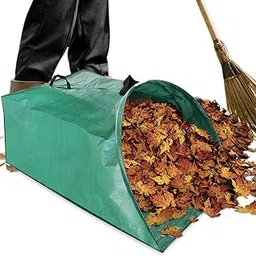Leaf Collector, 200L Collapsible Garden Bag for Yard Waste, Extra Large Reusable Lawn Leaf Bags for Leaves, Lawn Trash, and Home Use-picture-19
