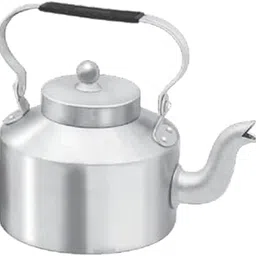 SHINI LIFESTYLE 1.2 Litre Tea Aluminium Tea Kettle/Hot Water Kettle 12 Cups, Road Side Cutting chai Tea Kettle Carafe (Aluminium)-image-44