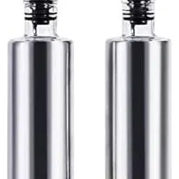 Avora Oil Dispenser for Kitchen 1 Litre Glass - Clear, 1000 ml, Pack of 2 (Steel 500 x 2)-picture-23
