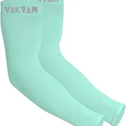 vakyam UV Sun Protection Unisex Arm Sleeves for Summer - UPF 50 - Arm Cover for tanning and sunburn protection - 1 Pair-picture-14