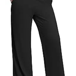 blongw Wide Leg Pants Woman High Waist Yoga Pants Casual Work Dress Pants Lounge Sweatpants Loose Trousers with Pockets-picture-35