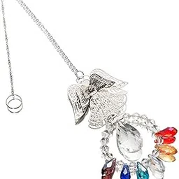 LR Decor Crystals Rainbow Suncatcher Outdoor Indoor Hanging Ornament Prism Style A-picture-19