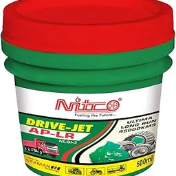 NITCO Drive-Jet AP-LR 45000 High-Temp Grease | NLGI 3 Lithium-Calcium Formula for Long Life, Water Resistance & Multipurpose Industrial Use - 500g-picture-32