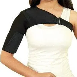 Jarvis Universal Shoulder Support Brace With Adjustable Stretch Strap Wrap Belt | Suitable To Rotator Cuff, Dislocated AC Joint, Medical Posture Shoulder Pad, Shoulder Pain For Men & Women (Right)-image-26