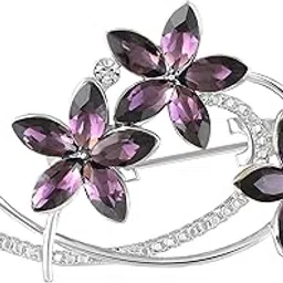 mahi Floral Shaped Crystal Studded Brooch cum Saree Pin for Women (PABP1101199PR)-picture-50