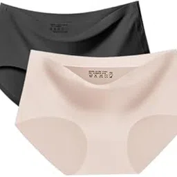 louryn koulyn Women's Seamless Lycra Cotton Hipster Panty-picture-14