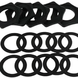 ATORSE 2x5 Sets Microphone Mic Anti-Slip Anti-Rolling Protection Ring Roller Black-picture-32