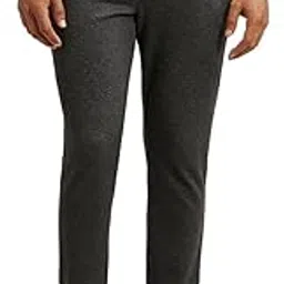 jockey IM06 Men's Super Combed Cotton Rich Elastane Stretch Slim Fit Mid Rise Solid All Day Pants with Pockets-picture-36