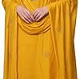 FASHION BASKET KURTA PANTS AND DUPATTA (yellow, S)-image-21