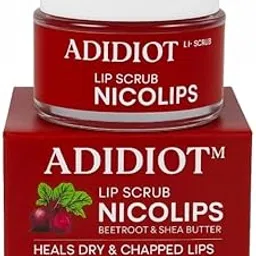 Scrub Balm | Lightening & Brightening Dark Lips for Women | Heals Dry Lips/Smoker/Chapped Lip & Lipstick Stains Removal Lipcare | Pigmented lips to lighten pink 30g (Beetroot & Shea Butter)-picture-35