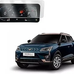 FriendZon 9H Screen Guard Protector Combo For MAHINDRA XUV400 PRO 2024 Instrument Cluster|scratch resistant | Water resistant [Not Tempered Glass]-picture-22