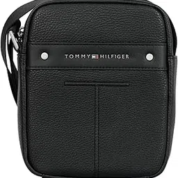 tommy hilfiger Men Homer Formal Polyester Crossbody - Black-picture-52