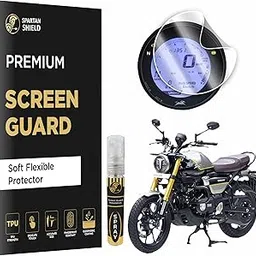 Spartan Shield Digital Meter Protector For 2025 TVS RONIN - SS - DS - TD || Soft Thin Flexible TPU Instrument Cluster Film Guard || New TvsRonin Bike Accessory 2024 Facelift [Not Tempered Glass]-image-21