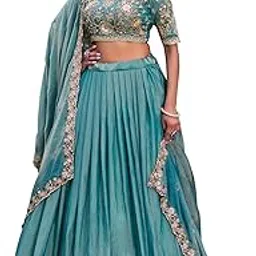 looknbook art Royal Zari Embroidery with Sparkling Sequins Statement Chaniya Choli-picture-40