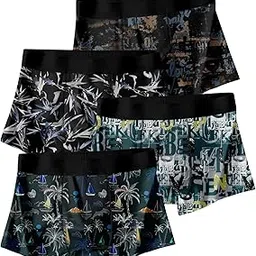 starpick enterprise *-.-...*Men's Underwear Anti Bacterial Airsoft Trunk | Men's Regular Fit Underwear | Imported Nylon Fabric Pack of- 4.-picture-33