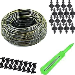 BHAGIRATH - Drip Irrigation 4MM Feederline Pipe with 4mm Pin Connector (100 Meter)-picture-30