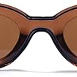 DRAMA Vintage Style Oval Sunglasses for Her – 100% UV400 Protection – Medium Size Fashion Shades – Multicolor Oval Frames with Cozy Packaging – Pinterest Style Retro Sunwear-image-2