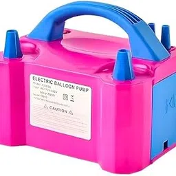 Enjoywell Events Dual Nozzle Electric Balloon Pump Portable High-Power Air Blower Inflator for Party Decoration Balloon Pump (Pink)-picture-34