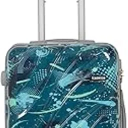 teakwood leathers Teakwood World Small 55 cm Cabin Size Trolley Bag Polycarbonate 360 Degree 8 Wheels Luggage Bag with TSA Lock, Adjustable Handle Trolley Bags for Travel, Suitcase for Travel | Spark Green-picture-47