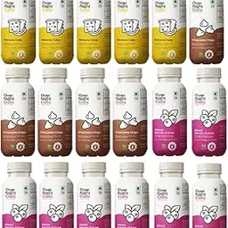 Overnight Oats with Vegan Protein | High Protein Oats Breakfast with Dietary Fibre | No Preservatives | 5 Banana Cake + 5 Chocolate Chips + 8 Mixed Berries (Pack of 18, 50g Each)-picture-47