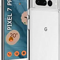 TheGiftKart Ultra-Hybrid Crystal Clear Back Case Cover for Google Pixel 7 PRO | Shockproof Design | Camera Protection Bump | Bumper Case Cover for Google Pixel 7 Pro (PC, TPU | Transparent)-picture-58