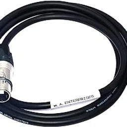 MA Professional Pro Premium Neutrik XLR Male to XLR Female XLR male female Microphone Guitar Amplifier DJ Phantom Mixer Stage Studio Cable Model M1 (5 Mtr.)-picture-11