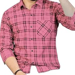 Men Checkered Casual Multicolor Shirt (PK19SH1095P-LPT) image 1
