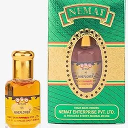 96 Series Nine Flower Attar 10-ML Men Women Long Lasting Traditional Fragrance Indian Perfume Oil Itar Atar Floral, Musky, Spicy,Flower 0.33 Floz.-picture-38