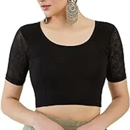 soch Women's Spandex Floral Half Sleeve Regular Fit Blouse-picture-43