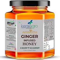 HORTICORP Ginger Infused Honey 300g – AGMARK Certified | Ayurvedic Remedy for Cold, Cough & Digestion | Natural Immunity Blend | Govt of Kerala Product By Amruth-picture-10