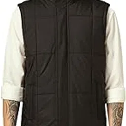 dennis lingo Men Regular Fit Polyester Sleeveless Solid Jackets-picture-39