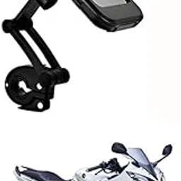 PRIKNIK Motorcycle Bike Phone Holder, Waterproof Mobile Mount with TPU Touch Screen, 360° Rotating Universal Bicycle Holder for Smartphones Under 6.5 Inches Compatible with Y-amaha-YZF-R25-picture-50