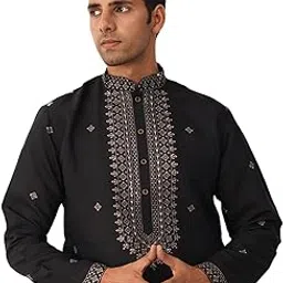 jompers Men's Sequins Embroidered Kurtas-picture-20