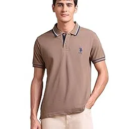 u.s. polo assn. Men Cotton Slim Fit Polo Shirt-picture-18