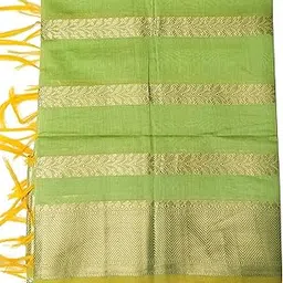 the sdf india Cotton Silk Zari Woven Women Banarasi Dupatta-picture-31
