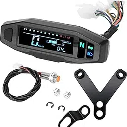 Enakshi® Motorbike Odometer Universal LCD Speedometer for Accessory Repair Parts | Parts & Accessories | Motorcycle Parts | Instruments & Gauges | Other Instruments & Gauges-picture-25