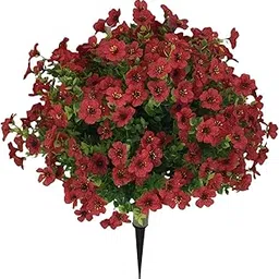 Garden Artificial Flower Stake Reusable Gift Lawn Décorfor Porch Lawn Patio Red|Yard, Garden & Outdoor Living|Gardening Supplies|Landscaping & Garden Materials|Anchor Pins, Staples & Stakes-picture-15