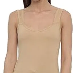 blossom Women's Cotton Tank Tops, Broad Shoulder Slip-picture-42