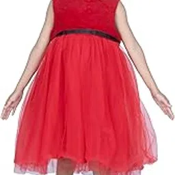 everkids Girls Maxi Dress Red-picture-32