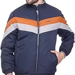 rare times Winter Reversible Bomber Jacket For Men | Mens Quilted standard length Puffer Jacket | Full Sleeve Mens Jacket-picture-20