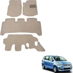 Auto Addict Car 3D Mat Beige (Set of 3 Pcs) for Maruti Suzuki Ertiga Old (2011-2018)-picture-12