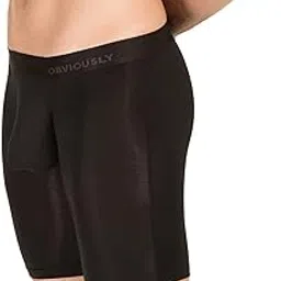 obviously PrimeMan - Boxer Brief 9 inch Leg - Black - Large-picture-30