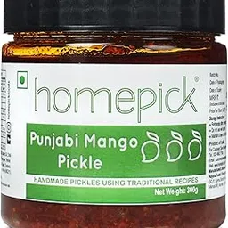 Homepick Punjabi Mango Pickle 300g - Aam Ka Achar-image-34