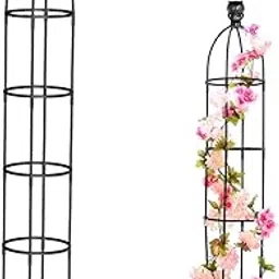 HASTHIP® 145cm Climbing Trellis Garden Owl Topper Decorative Plant Flower Trellis Garden DIY Adjustable Climbing Flower Plants Pot for Clematis, Climbing Roses, Tomatoes, Ivy-image-34
